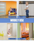 Essential Finger Pinch Door Guard For Toddlers Stops Painful Jam Pinches With Smooth Hinge Shield fitting various doors in home, school, and amusement park.