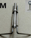 Medium steel Three Piece Hydraulic Seal Installation Tool Set for Cylinders and Pistons Pro Grade Sealing Twistor Kit.