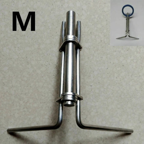 Medium steel Three Piece Hydraulic Seal Installation Tool Set for Cylinders and Pistons Pro Grade Sealing Twistor Kit.