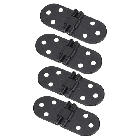 Rugged Black Zinc Alloy Door Hinge Flap For Cabinets And Tables, showing heavy duty flip down cabinet hardware set of four.