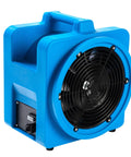 Blue Beast 8 Inch Axial Blower Air Mover with 1100 CFM for efficient ventilation, featuring a sturdy sealed motor, front view.