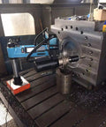 Rock Solid Magnetic Base For M16 Electric Tapping Machine Portable High Strength Magnetic Stand For Tapping Arm in use