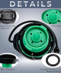 Gas Cap Replacement Seal Tether And Fuel Cap Strap For Audi And VW Cars 2009 To 2017 A4 A5 Q5 A8 S4 Quattro Models With 5C0-201-550-T
