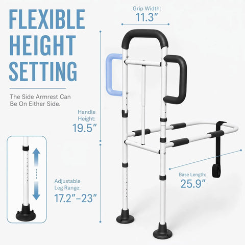 Bed Rails For Seniors And Elderly Must Have ASTM Certified 350 Lb Capacity Prevent Falls For Pregnant Women And Post Surgery