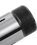 18 Piece 5C Collet Set 1/16 To 1/8 Inch With.0006 TIR Pro Grade Alloy Steel For CNC Milling Machines And Lathes Tool And Workpiece Clamping Kit With Durable Repeatable Hold, threaded 5C collet close-up