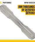 Spray Arm Replacement For Whirlpool And Maytag Dishwashers, Easy Swap Direct Fit W10605345 WPW10605345 displayed vertically