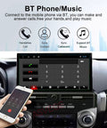 Wireless CarPlay And Android Auto Dash Kit For Toyota 4Runner 2010 To 2023 with Thirteen Point One Inch Touch Screen installed.