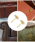 Upgrade Your Furniture Game With These Top Shelf Gold Upholstery Tacks 300 Piece Kit Featuring A Crisp 0.43 Inch Round Head And Easy Install Design Delivering Real Deal Performance.