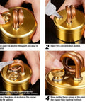 Steps to use High Power Mini Alcohol Stove Spirit Burner For Camping And Backpacking
