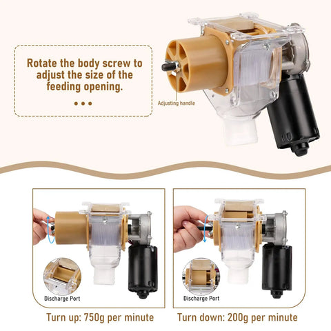 Auto Chicken Feeder With Timer And High Power Motor For Ducks, Geese, Poultry. Smart Gravity Bird Feeding System Works With Bucket For Easy Farm Use. Reliable Automatic Feeding Solution. Durable Design Keeps Feed Fresh. Perfect Backyard Coop Accessory