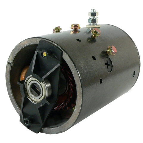 Side view of 12 Volt Pump Motor Replacement for Anthony Haldex Js Barnes Monarch Mte Wapsa Systems CCW Rotation