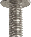 Top Tier Tough 18-8 Stainless Steel Machine Screws Truss Head Phillips Drive 0.5 inch #10-32 UNF half inch fastener view.