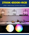 Smart E12 LED Bulbs For Chandeliers 6W 500LM RGBCW Candle Candelabra 60W Equivalent in kitchen lighting setup
