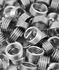 M6 1.0 1D Stainless Steel Threaded Inserts Kit 100 Pcs Helical Coil Wire Thread Repair For Low Strength Materials Built To Last Fix