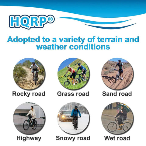 Cyclists on various terrains showing versatility of 20 Inch Bike Inner Tube Fits 20 X 2.5 To 3.0 Tires With 33mm Schrader Valve