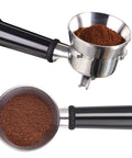 54mm Espresso Dosing Funnel Stainless Steel Dosing Ring For Breville 54mm Portafilter Mess Free And Precise Coffee Dosing