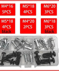 Heavy Duty Expansion Nut Kit For M4 M5 M6 Petal Jack Rivet Nuts With Durable Metal Build, Easy Install, Screw In Convenience, Long Lasting Fasteners For Auto Enthusiasts, DIY Projects, Marine And Garage Use, assorted sizes in case