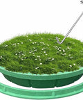 Heavy Duty Septic Tank Cover With Access Hole And Garden Manhole Frame For Lawn Resin Grass Planter And Outdoor Drainage Solution