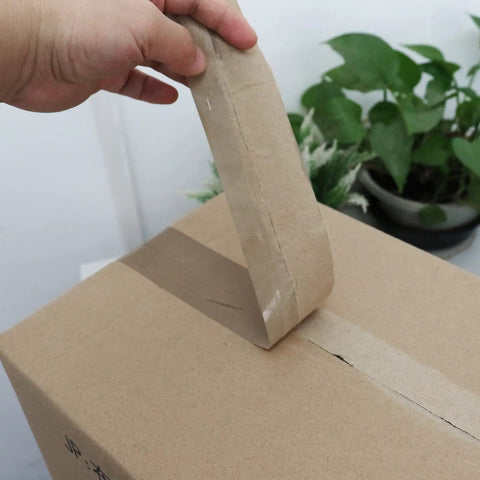 Brown Packing Tape Refills, Heavy Duty Pack With Free Dispenser for Packaging, Shipping and Moving sealing cardboard box