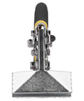 Front view of Pro Grade Heavy Duty Sheet Metal Bender Kit for Roofing Panels Flanging Pliers with Flat Nose Crimping Forceps Tool.