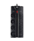 TLP1208TEL Home Theater Surge Protector Power Strip With 12 Outlets, Flat Plug, 8ft Extension Cord, 2160 Joules Of Surge Protection