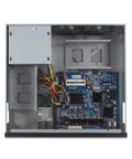 Beefy Two U Network Router Pc Powered By Intel Core I7 4770 loaded with internal components for high-performance firewall applications.