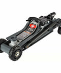 2.5-Ton Off-Road Trolley Jack With Oversized 4-Inch Wheels Saddle Extension Integrated Handle Storage Portable Design For SUVs Trucks And Off-Road Vehicles
