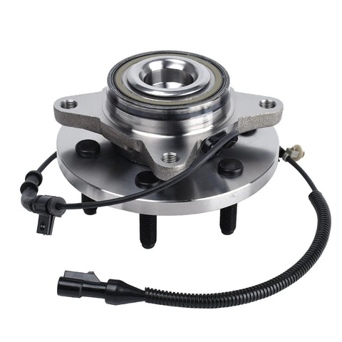 Front Wheel Hub And Bearing Assembly For 2009 2010 Ford F 150 RWD With ABS Six Studs Replacement For Smooth Ride Heavy Duty Wheel Hub