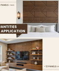 Top Shelf Acoustic Wall Panels Six Pack 24X24 Inch High Density Polyester Sound Dampening Boards in stylish bedroom and living space.