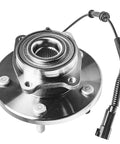 2 Front Wheel Bearing Hubs Replacement For Chrysler Town And Country 2008 Through 2016, component view with ABS sensor attached