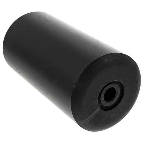 Black roller assembly replacement for Pro Z mower decks 54 inch and 60 inch, OEM part 63105115, direct fit easy install.