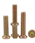 Dope Heavy Duty Hex Socket Cap Screws Set 20 Pieces M6 And M8 Fully Threaded Machine Screws With Flat Round Heads