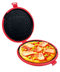 9.5 Inch 5 In 1 Microwave Crisper Pan For Toasties Paninis Grilled Cheese Bacon And Pizza Crisper Nonstick Dishwasher Safe