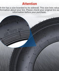 Sidewall detail of Set Of 2 5.30-12 6PR All Weather Heavy Duty Trailer Tires With Fuel Saving Tread for Utility Boat Camper