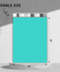 Teal Poly Mailers 6 By 9 Inches Self Seal Waterproof Shipping Envelopes Bulk Pack Of 200 shown upright on display