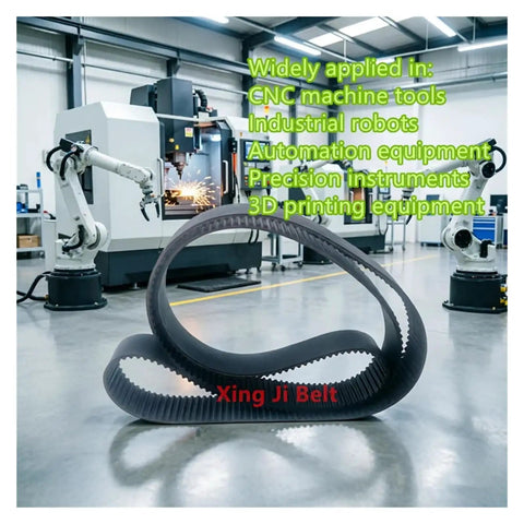 One Piece Heavy Duty 5GT Timing Belt Gear With 10 mm Width Perfect For Models 1180 1190 1210 1225 1250 Robust Synchronous Belt Built Tough For Long Lasting Machine Synchronization And High Strength Performance