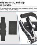 Drop Away Arrow Rest Felt Kit with 2 pairs felt tapes and arrow holder pads adhesive for compound bows, anti-slip synthetic fur