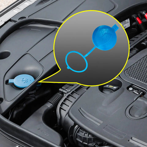 Heavy Duty Windshield Washer Fluid Reservoir Cap Replacement For Sprinter Vans And Select Mercedes Benz Models installed