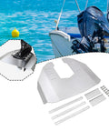 Hydrofoil Stabilizer Fin for Outdrive Motors 40 to 350HP on Inflatable Boats Stainless Steel Build DIY Easy Install with accessories kit