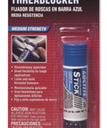 Blue Medium Strength Thread Locker Stick 19 Gram Pack Of 6 Anaerobic Sealant For Metal Threads Self Feeding Applicator Wax Like Stick For Overhead And Hard To Reach Repairs Lock It In