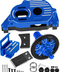RC Gearbox Slipper Clutch Upgrade Kit With 54T Spur Gear And Transmission Cover For One Tenth Kraton Outcast Four S V2