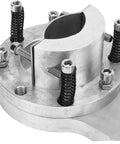 Gazaar Plasma Torch Clamp Holder 25Mm Anti Collision Fixture For Cnc Cutting Machine close-up of iron clamp with tightening screws.