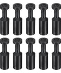 25 Pack Half Inch Tube OD Push To Connect Fittings Plug Cap Style Pneumatic Blanking Plugs For 12mm Air Lines