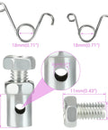 Go Kart Throttle Cable Kit Heavy Duty 84 Inch Replacement hardware details with springs and bolts for Predator engines