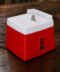 Compact Mini Glass Edge Grinding Machine For Hobby Workspace And Repair Bench with 110V plug and front switch.