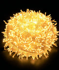 Extra Long 181 Foot 500 LED Christmas String Lights Indoor Outdoor With Clear Wire Warm White 8 Modes Plug In Fairy Lights For Bedroom Vibes And Holiday Decor