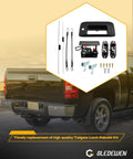 Heavy Duty Tailgate Latch Rebuild Kit For Chevy Silverado And Gmc Sierra 2007 To 2014 showing parts layout and installation view.