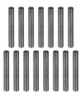 15 Pack 4mm By 30mm Black Oxidized Dowel Pins 304 Stainless Steel Cylindrical Shelf Pegs Chamfered Ends For Precise Positioning In Furniture Installations Fixtures And DIY Projects shown in a grid layout.