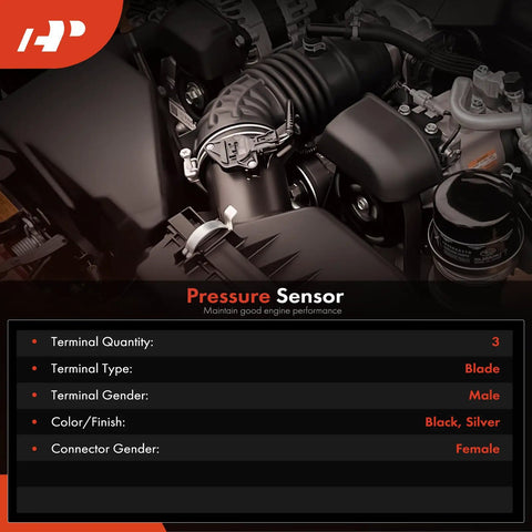 HVAC Pressure Transducer And Switch 3 Pin For Honda CRV Civic Accord Pilot Odyssey installed in engine bay