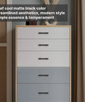 25 Pack Matte Black Cabinet Pulls 3 Inch Center To Center Stainless Steel Drawer Handles on modern dresser
